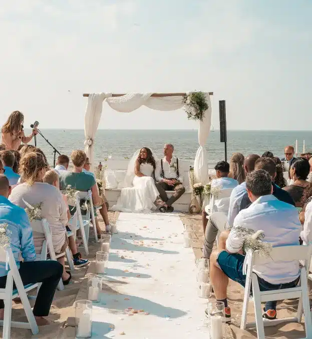 Trouwen op het strand